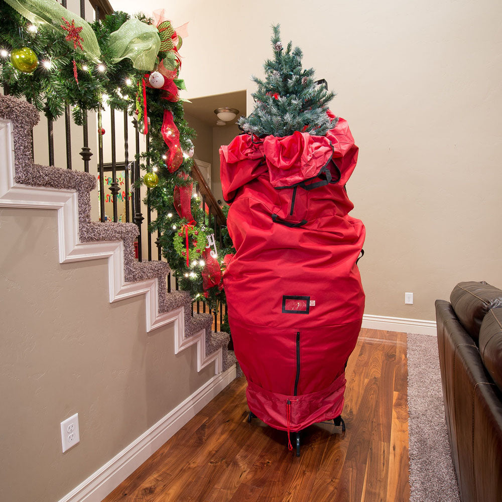 Aufrechte Weihnachtsbaum-Lagertasche - [9ft. Trees]