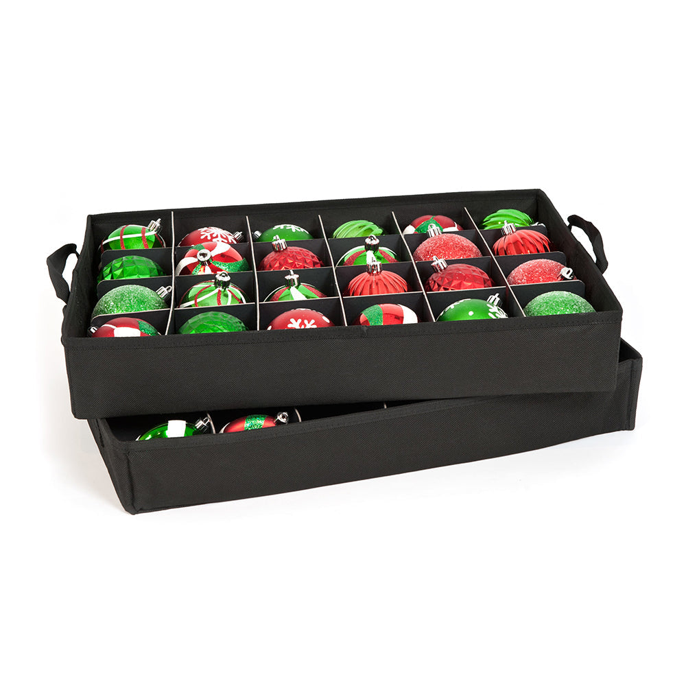 2-Tray Ornament Aufbewahrungsbeutel [48 Ornamente]