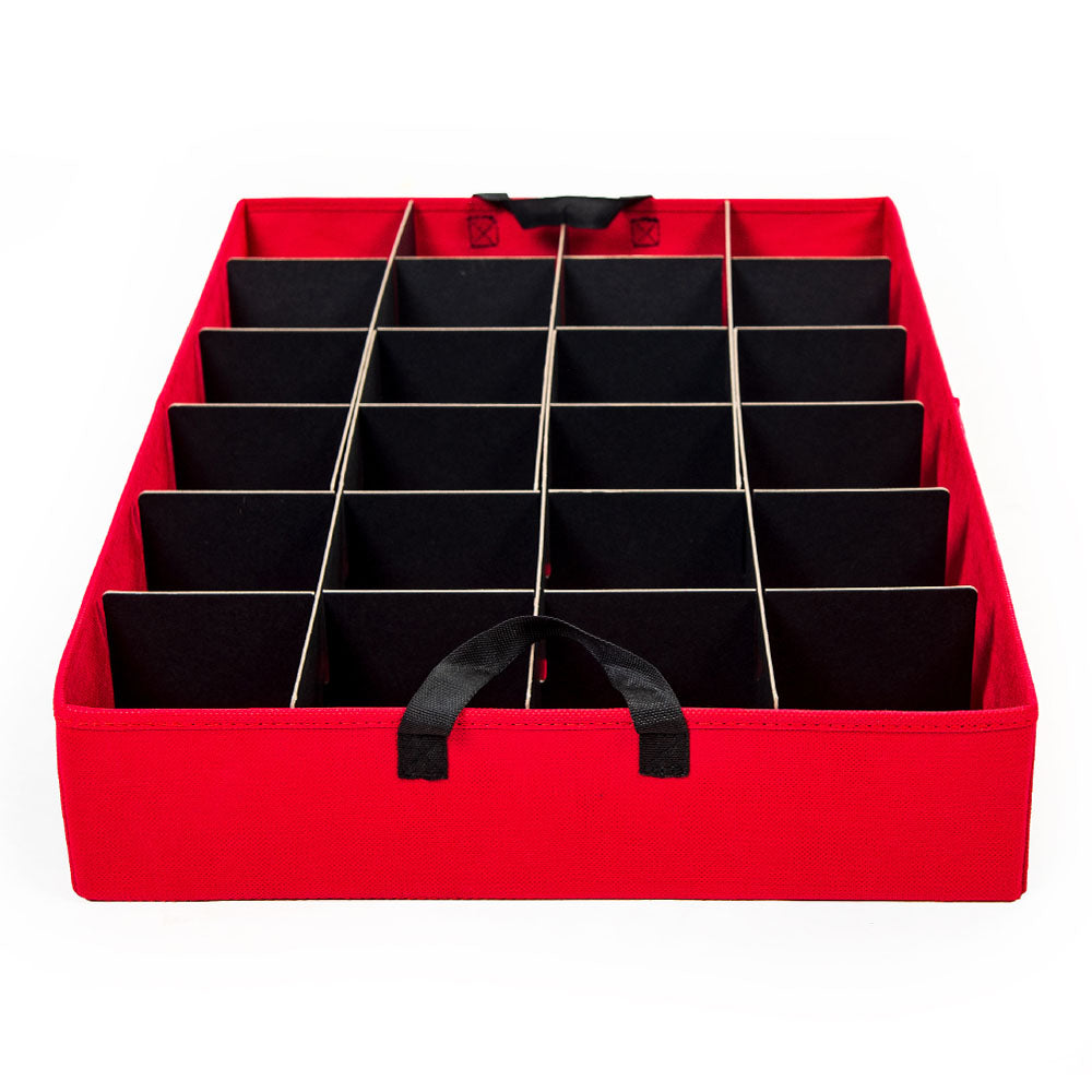 Zwei Tray Ornament Box [48 (4') Ornamente]